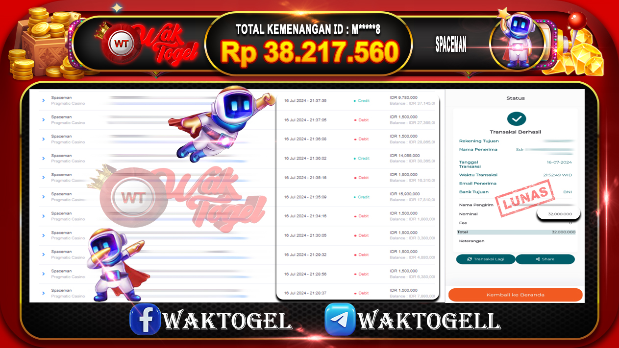 BUKTI PEMBAYARAN SLOT WAKTOGEL