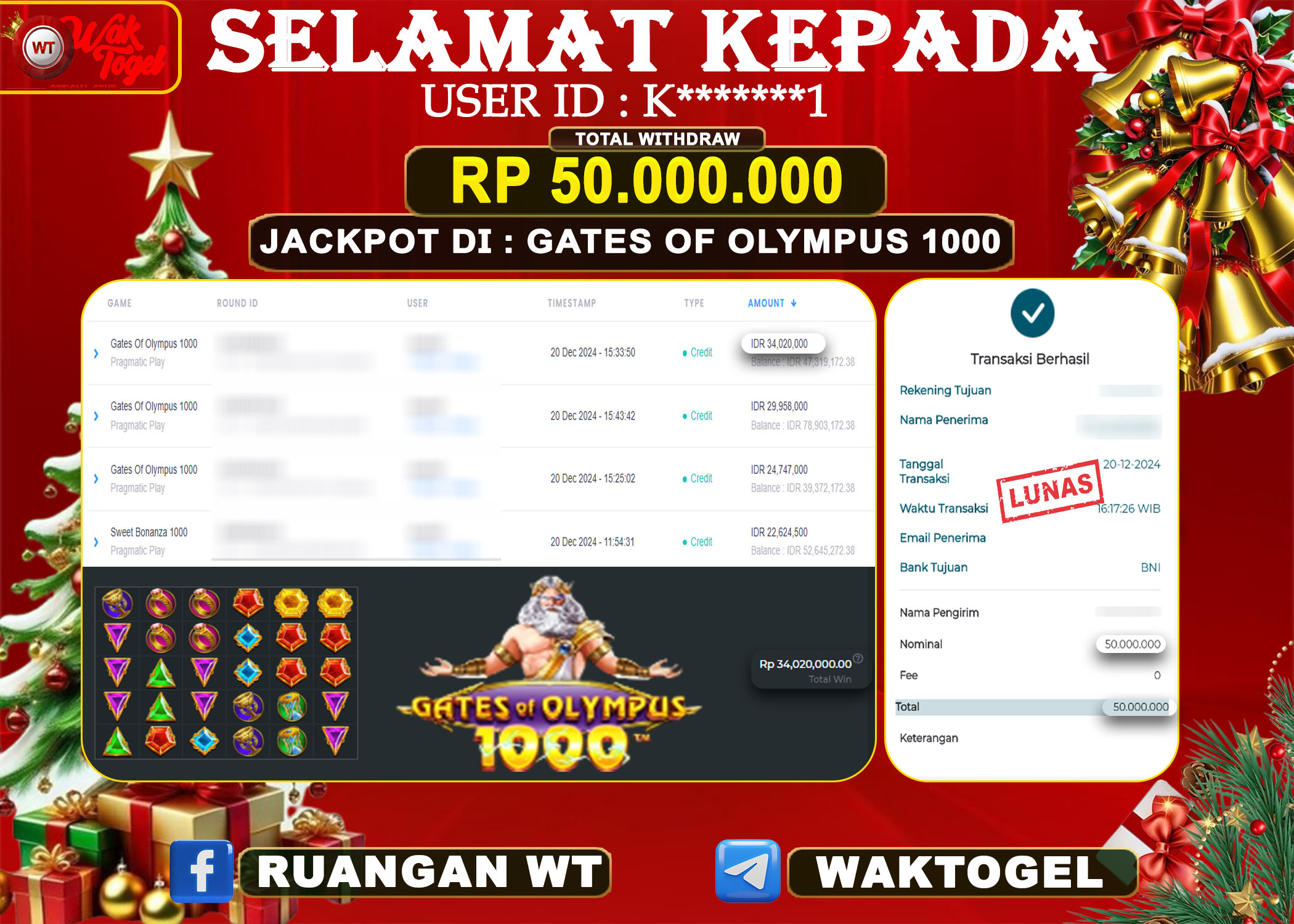 BUKTI PEMBAYARAN SLOT WAKTOGEL